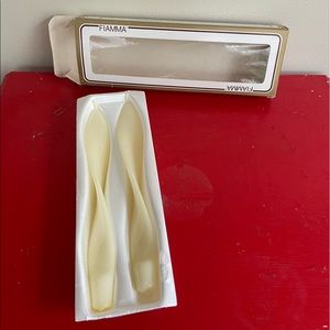 Vintage FIAMMA twisted spiral candles